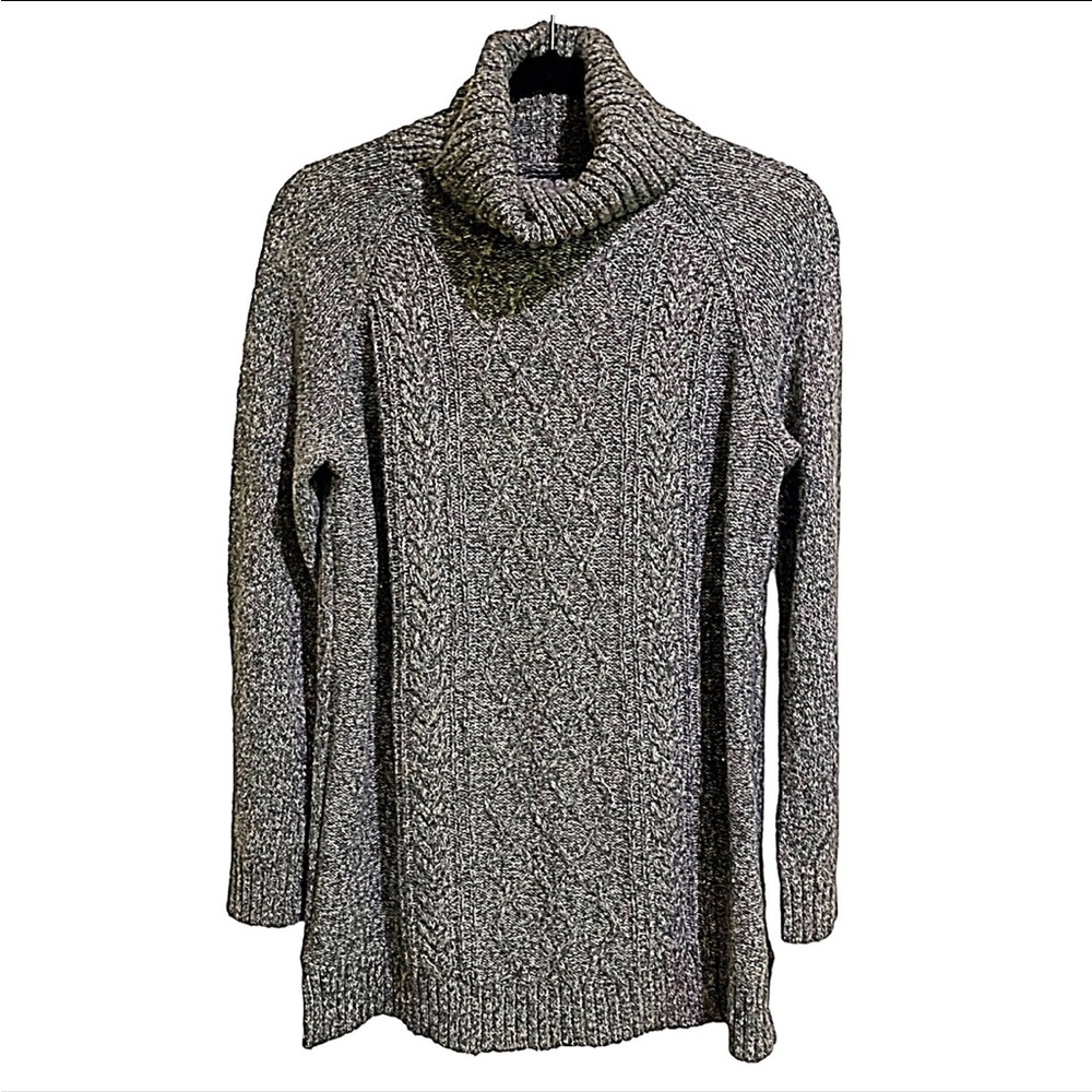 CHAPS Sweater Knit Cotton Blend Cable Knit Sweater Size M